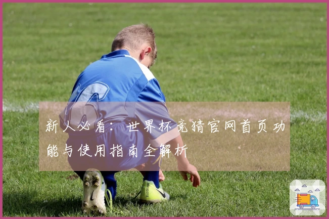 新人必看：世界杯竞猜官网首页功能与使用指南全解析